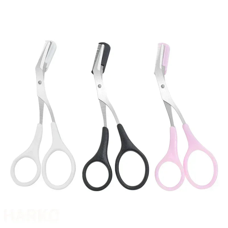 Eyebrow Trimmer Scissor Beauty Products for Women Eyebrow Scissors  with combs