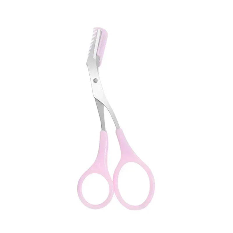 Eyebrow Trimmer Scissor Beauty Products for Women Eyebrow Scissors  with combs