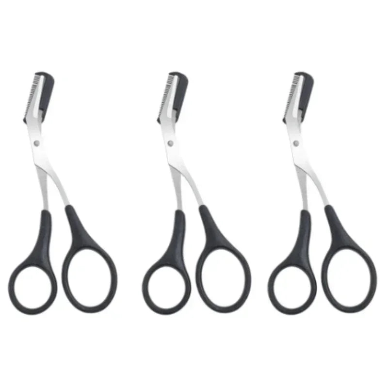 Eyebrow Trimmer Scissor Beauty Products for Women Eyebrow Scissors  with combs