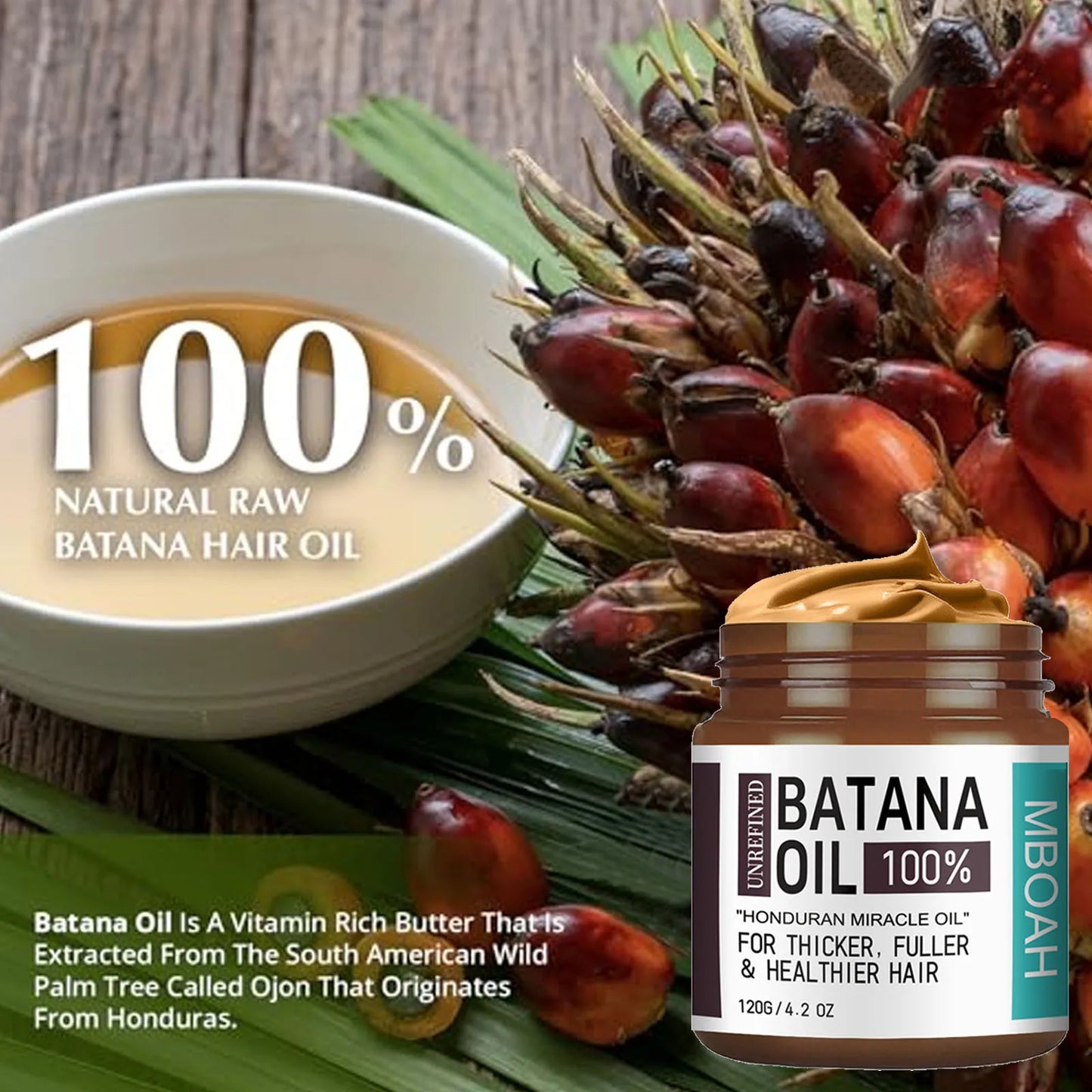Get Fuller, Thicker, Healthier Hair after using batana oil