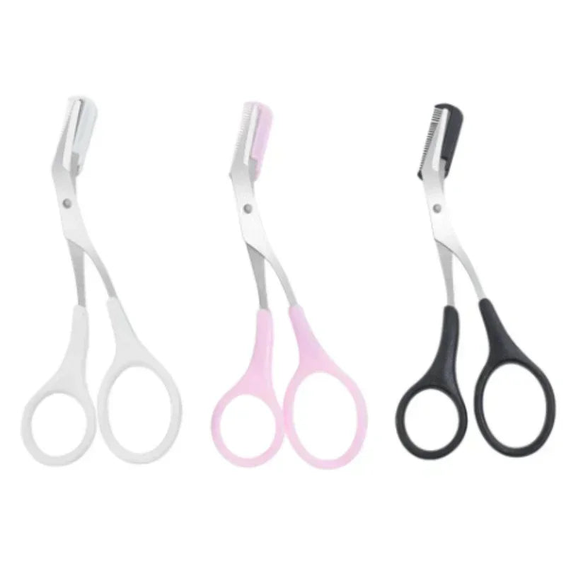 Eyebrow Trimmer Scissor Beauty Products for Women Eyebrow Scissors  with combs